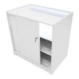 "ADONIS" Set med LED-belysta Butiksmoduler CM60+B900+C900 – Vit