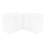 "ADONIS" Set med LED-belysta Butiksmoduler CM60+B900+C900 – Vit