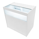 "ADONIS" Set med LED-belysta Butiksmoduler CM60+B900+C900 – Vit