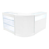 "TRITON" Set med LED-belysta Butiksmoduler CM60+K900+B900 – Vit