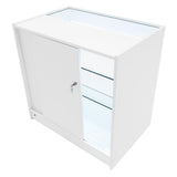 "HERA" Set med LED-belysta Butiksmoduler CM60+K900+C900 – Vit