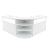 "THESEUS" Set med LED-belysta Butiksmoduler LM60+ 2x B1200 – Vit