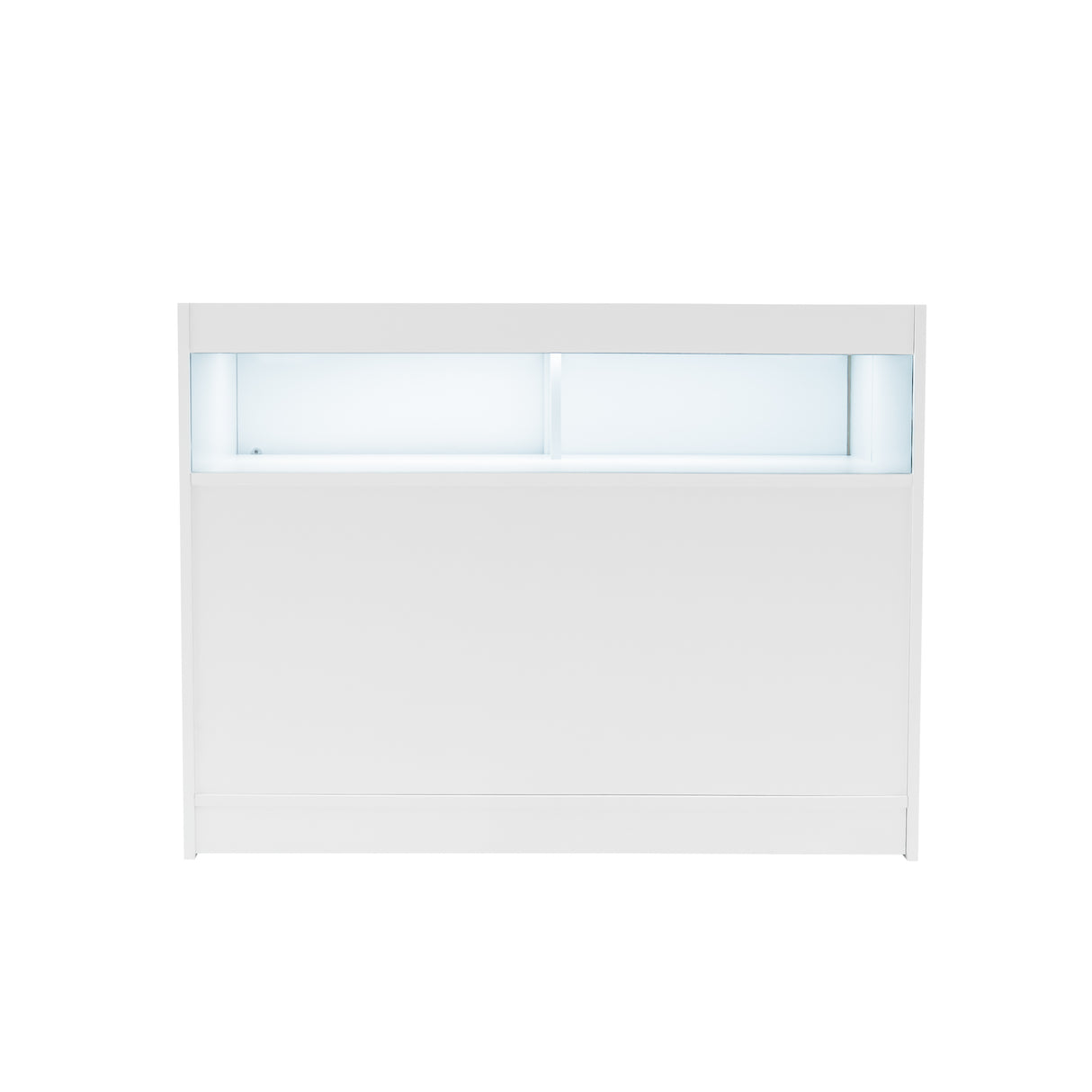 "THESEUS" Set med LED-belysta Butiksmoduler LM60+ 2x B1200 – Vit