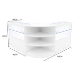 "ANDROMEDA" Set med LED-belysta Butiksmoduler LM60+ 2x C900 – Vit