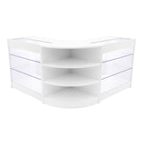"APOLLO" Set med LED-belysta Butiksmoduler LM60+ 2x K900 – Vit