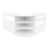 "HARMONIA" Set med LED-belysta Butiksmoduler LM60+B900+C900 – Vit