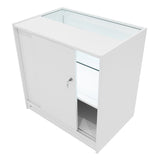 "HARMONIA" Set med LED-belysta Butiksmoduler LM60+B900+C900 – Vit