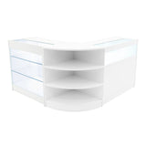 "DEMETER" Set med LED-belysta Butiksmoduler LM60+K900+B900 – Vit