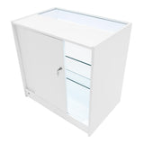 "DEMETER" Set med LED-belysta Butiksmoduler LM60+K900+B900 – Vit