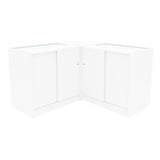 "DEMETER" Set med LED-belysta Butiksmoduler LM60+K900+B900 – Vit