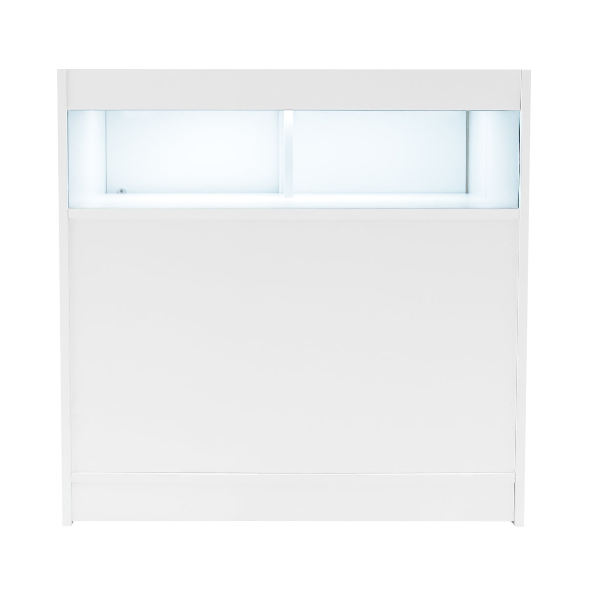 "LUNA" Set med LED-belysta Butiksmoduler CM60 + 2xB900 + TB60 – Vit