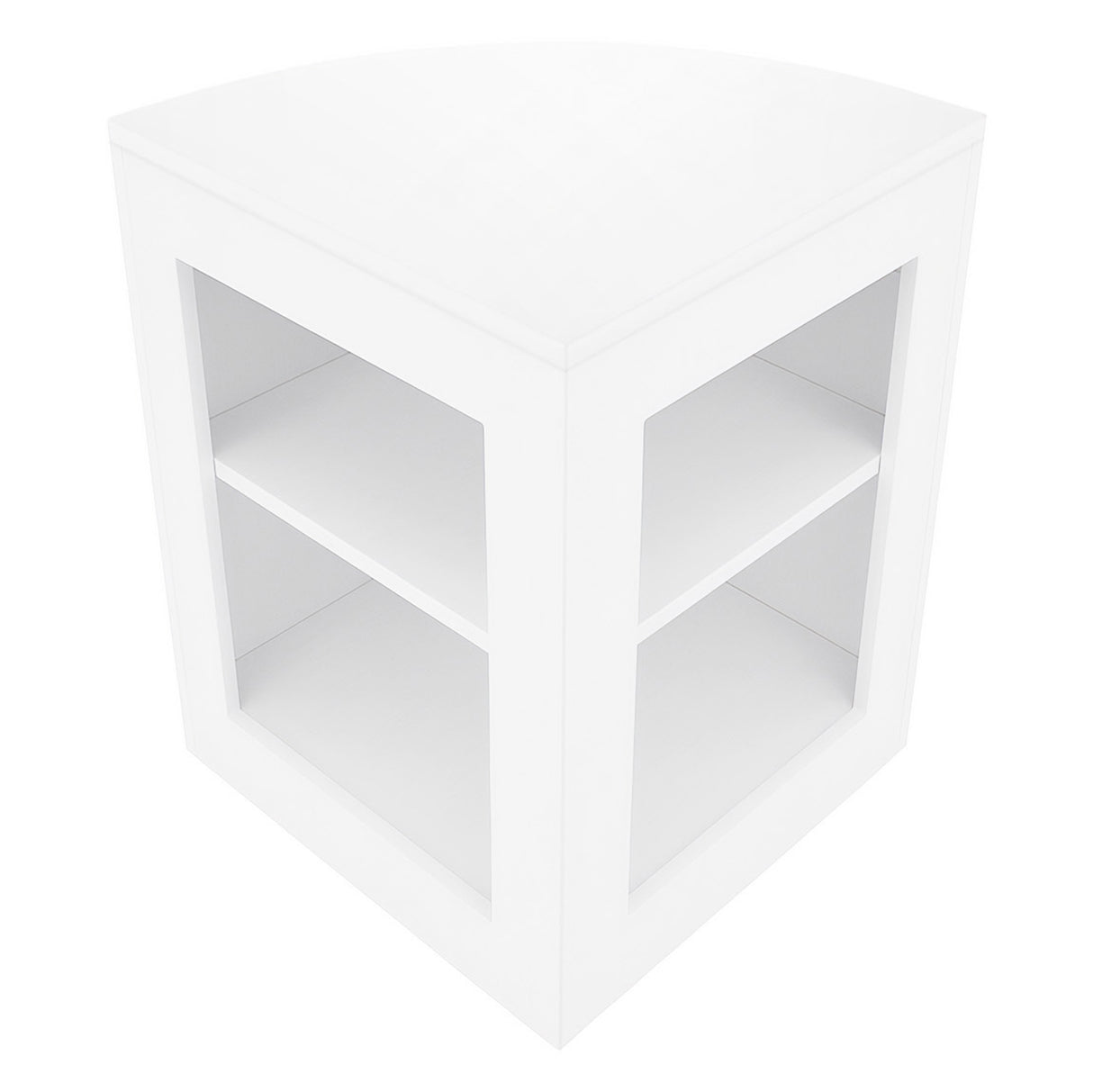 "POLARIS" Set med LED-belysta Butiksmoduler CM60 + B900 + K900 + TB60 – Vit