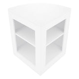 "POLARIS" Set med LED-belysta Butiksmoduler CM60 + B900 + K900 + TB60 – Vit