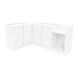 "ECLIPSE" Set med LED-belysta Butiksmoduler LM60 + 2xC900 + TB60 – Vit