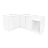 "ASTRO" Set med LED-belysta Butiksmoduler LM60 + 2xK900 + TB60 – Vit