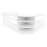 "EUROPA" Set med LED-belysta Butiksmoduler LM60 + B900 + C900 + TB60 – Vit