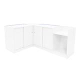 "THEIA" Set med LED-belysta Butiksmoduler LM60 + K900 + C900 + TB60 – Vit