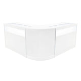 "IRIS" Set med LED-belysta Butiksmoduler CM60+ 2x B1200 – Vit