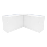 "IRIS" Set med LED-belysta Butiksmoduler CM60+ 2x B1200 – Vit