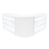 "HELIOS" Set med LED-belysta Butiksmoduler CM60+ 2x K1200 – Vit