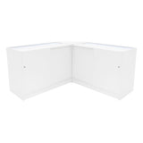 "HELIOS" Set med LED-belysta Butiksmoduler CM60+ 2x K1200 – Vit