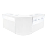 "ADONIS" Set med LED-belysta Butiksmoduler CM60+B1200+C1200 – Vit