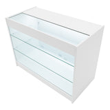 "HERA" Set med LED-belysta Butiksmoduler CM60+K1200+C1200 – Vit