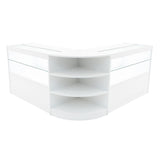 "ANDROMEDA" Set med LED-belysta Butiksmoduler LM60+ 2x C1200 – Vit