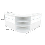 "ANDROMEDA" Set med LED-belysta Butiksmoduler LM60+ 2x C1200 – Vit