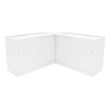 "APOLLO" Set med LED-belysta Butiksmoduler LM60+ 2x K1200 – Vit