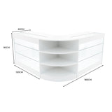 "APOLLO" Set med LED-belysta Butiksmoduler LM60+ 2x K1200 – Vit