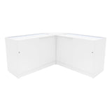 "HARMONIA" Set med LED-belysta Butiksmoduler LM60+B1200+C1200 – Vit