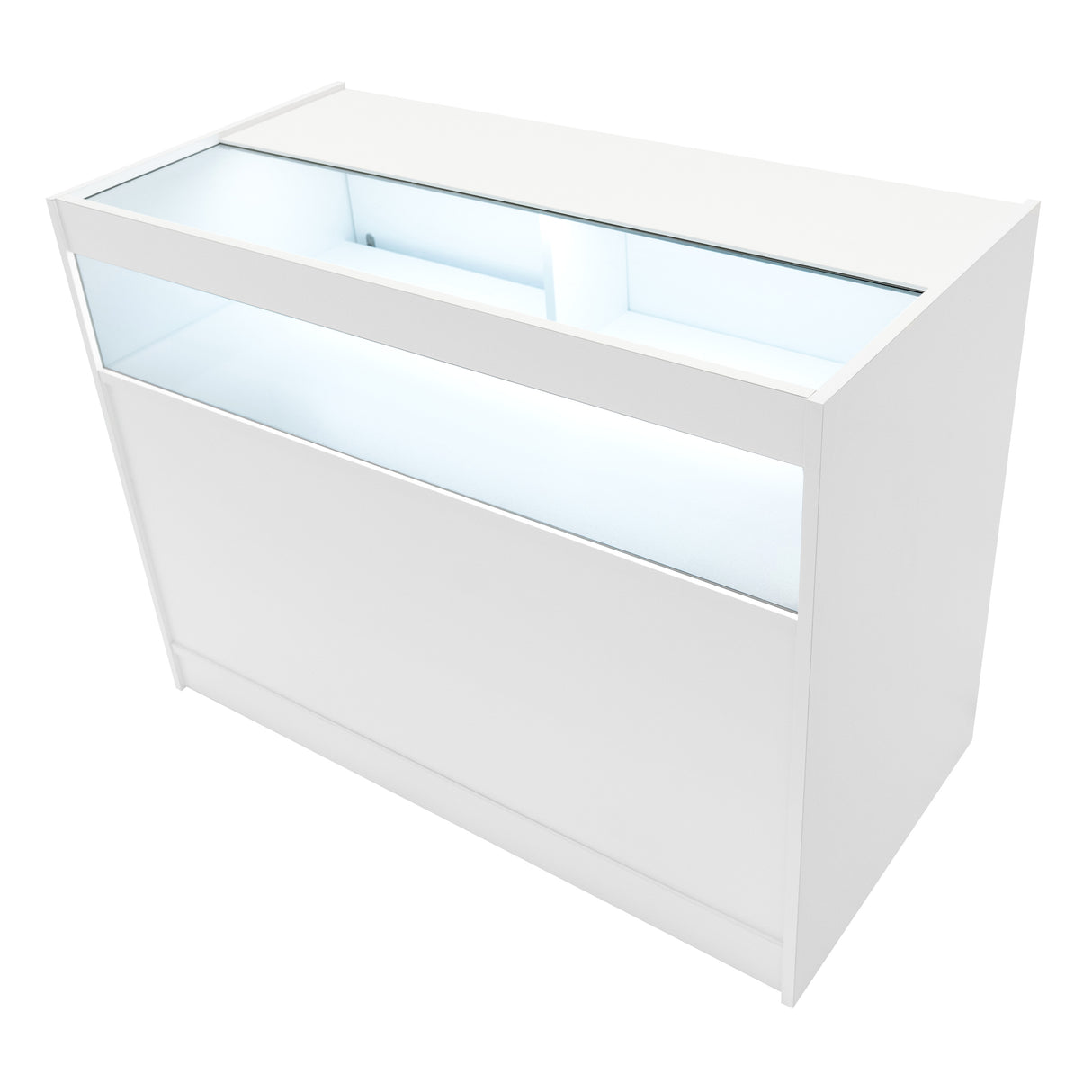 "HARMONIA" Set med LED-belysta Butiksmoduler LM60+B1200+C1200 – Vit