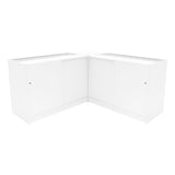 "DEMETER" Set med LED-belysta Butiksmoduler LM60+K1200+B1200 – Vit