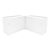 "CALLIOPE" Set med LED-belysta Butiksmoduler LM60+K1200+C1200 – Vit