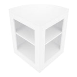 "LUNA" Set med LED-belysta Butiksmoduler CM60 + 2xB1200 + TB60 – Vit