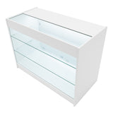 "ARIES" Set med LED-belysta Butiksmoduler CM60 + 2xK1200 + TB60 – Vit