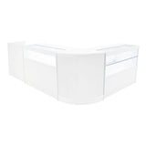"GRAVITY" Set med LED-belysta Butiksmoduler CM60 + B1200 + C1200 + TB60 – Vit