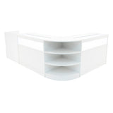 "SAGITTARIUS " Set med LED-belysta Butiksmoduler LM60 + 2xB1200 + TB60 – Vit