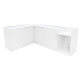 "SAGITTARIUS " Set med LED-belysta Butiksmoduler LM60 + 2xB1200 + TB60 – Vit
