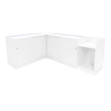 "ASTRO" Set med LED-belysta Butiksmoduler LM60 + 2xK1200 + TB60 – Vit