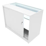 "HYPERION" Set med LED-belysta Butiksmoduler LM60 + B1200 + K1200 + TB60 – Vit