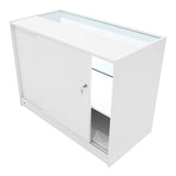 "THEIA" Set med LED-belysta Butiksmoduler LM60 + K1200 + C1200 + TB60 – Vit