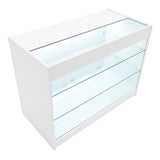 "THEIA" Set med LED-belysta Butiksmoduler LM60 + K1200 + C1200 + TB60 – Vit