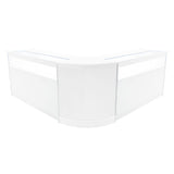 "IRIS" Set med LED-belysta Butiksmoduler CM60+ 2x B1500 – Vit