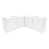 "IRIS" Set med LED-belysta Butiksmoduler CM60+ 2x B1500 – Vit
