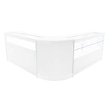 "ADONIS" Set med LED-belysta Butiksmoduler CM60+B1500+C1500 – Vit