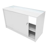 "ADONIS" Set med LED-belysta Butiksmoduler CM60+B1500+C1500 – Vit