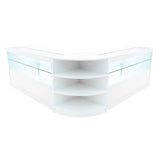 "ANDROMEDA" Set med LED-belysta Butiksmoduler LM60+ 2x C1500 – Vit