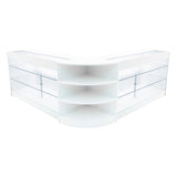 "APOLLO" Set med LED-belysta Butiksmoduler LM60+ 2x K1500 – Vit
